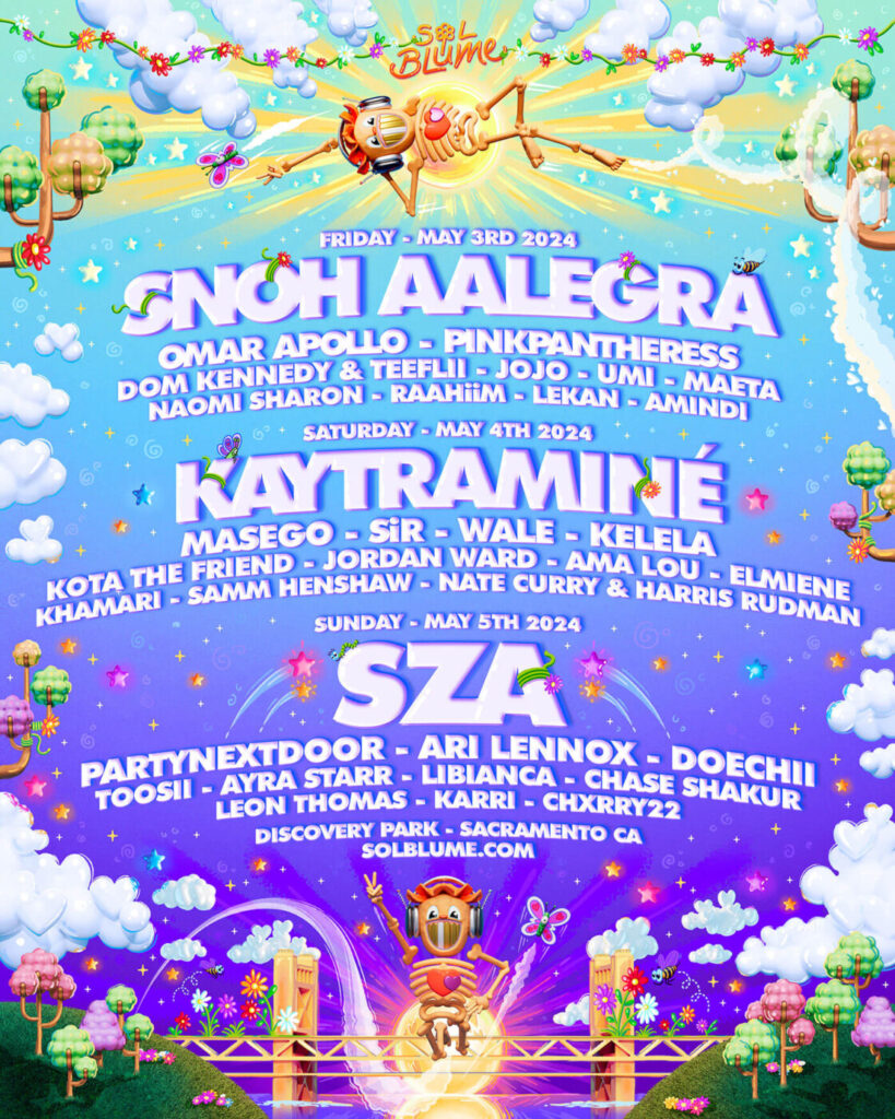 solblume24 lineup poster